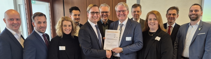 Bescheidübergabe Clean Hydrogen Coastline