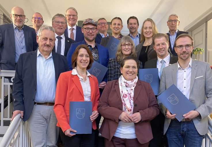 Bescheidübergabe Zukunftsräume in Quakenbrück